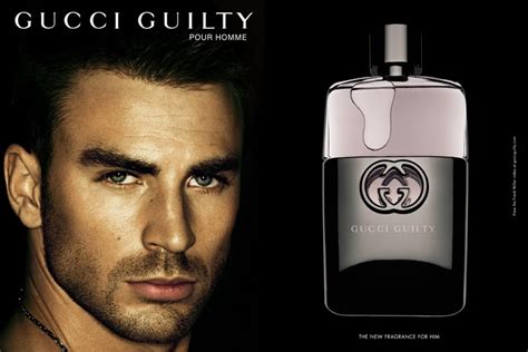 chris evans perfume gucci